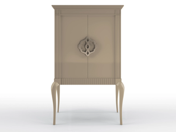 FRITZ - Solid wood bar cabinet by BRUNO ZAMPA - view 2